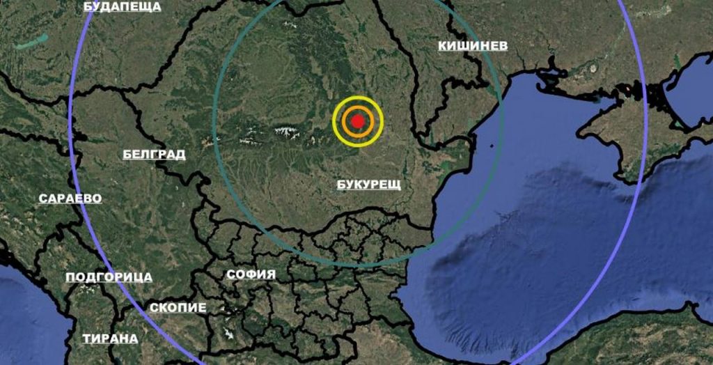 Земетресение: Вранча се разтресе