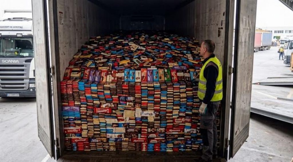 Грандиозен обир в Европа: Камион с 12 тона шоколад товар за Полша се изпари