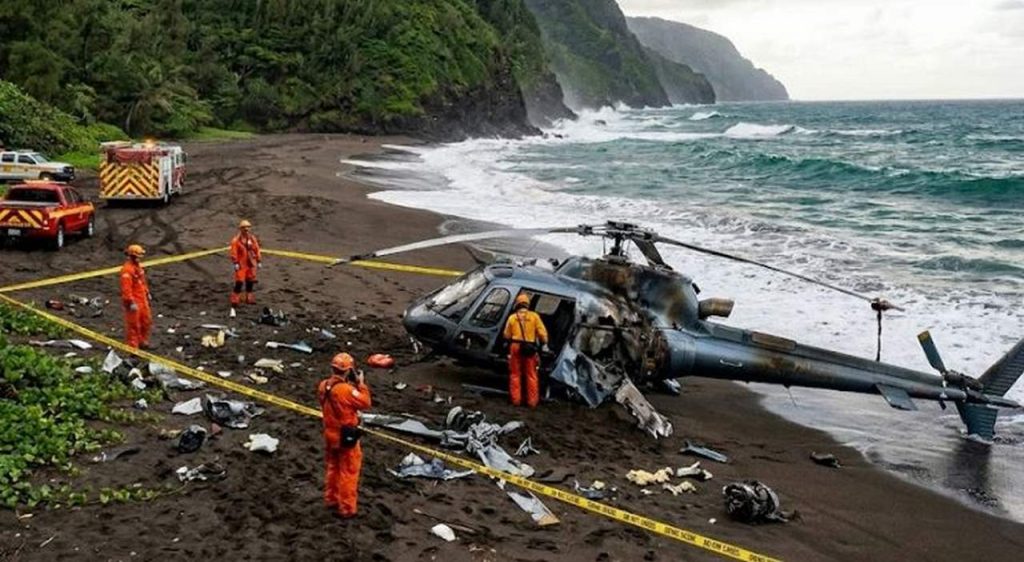 Катастрофа на хеликоптер в Хаваите: Има жертви