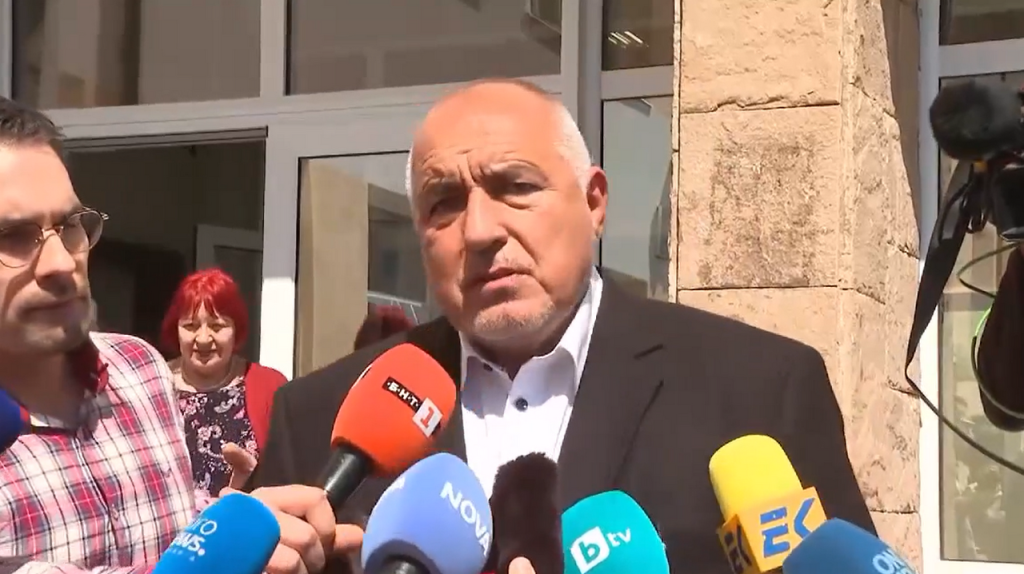 Бойко Борисов гласува и отсече: Няма да участваме в коалиции