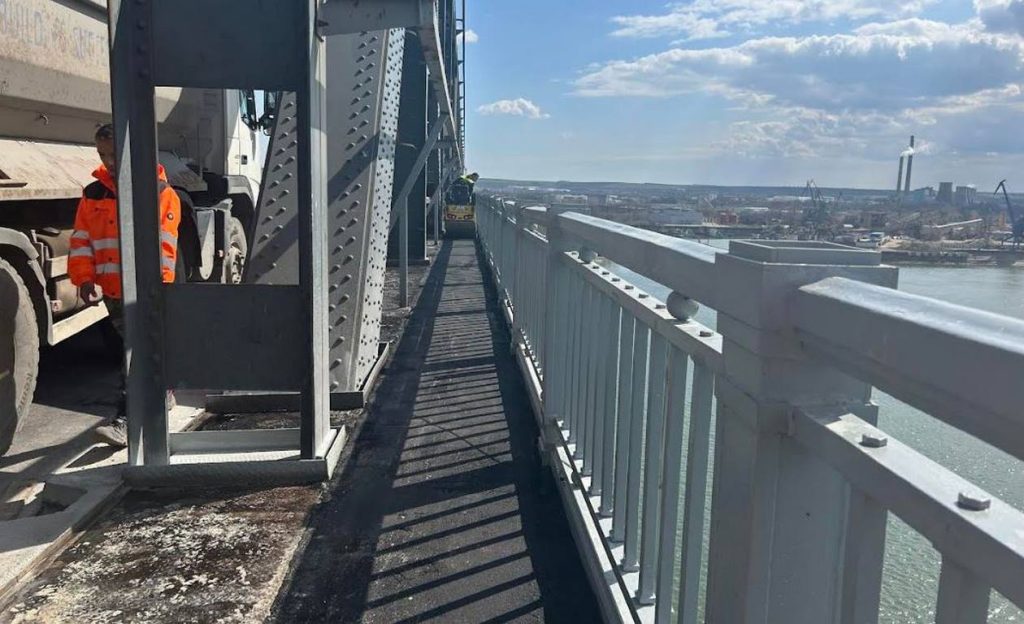 Напредък по Дунав мост: Ремонтираният участък се отваря преди Великден