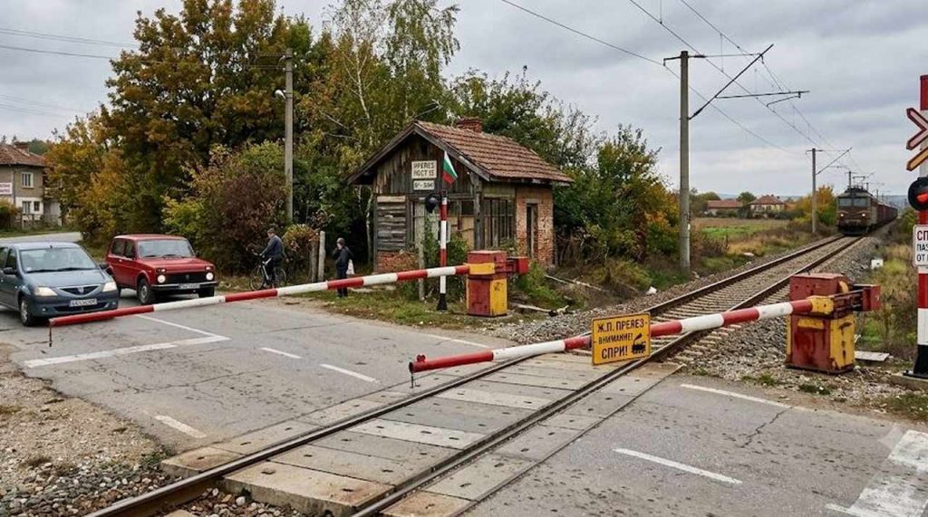 Опасни маневри: Над 250 счупени бариери на жп прелези от нач
